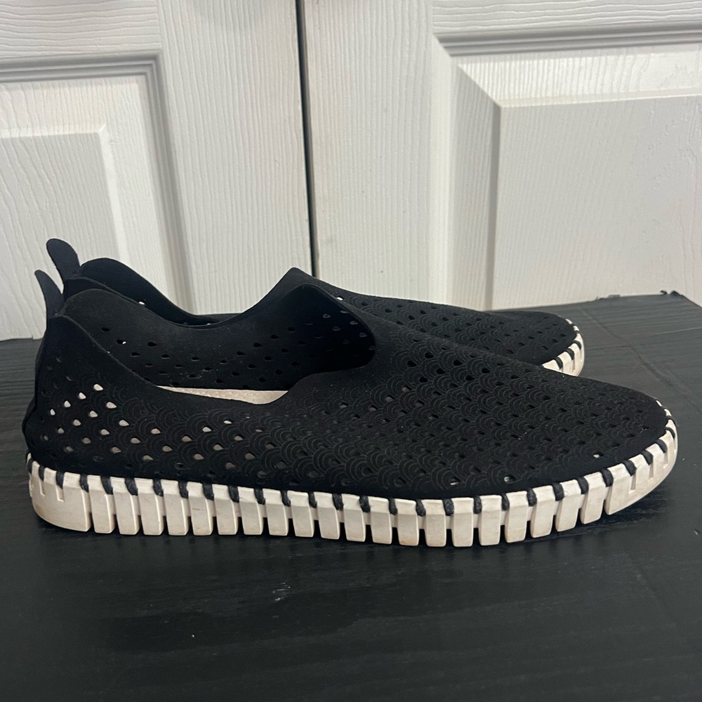 Ilse Jacobsen Tulip Shoes Flats Comfort Breathable Black EU 41 US 10.5-11 - Picture 5 of 12